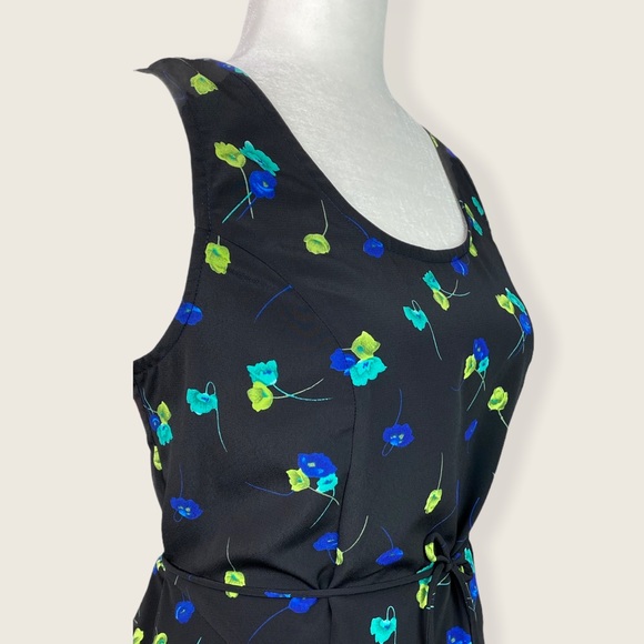 Cartise International Vintage Navy 🌸 Maxi Dress - Picture 4 of 12